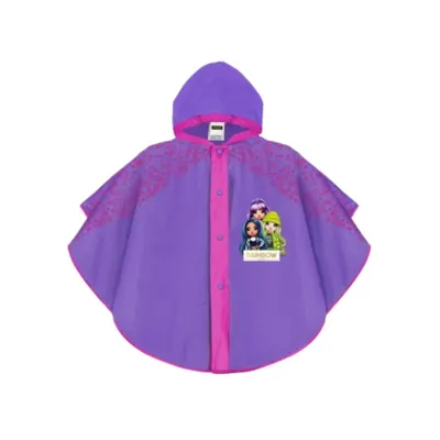 Pelerină de ploaie pentru fete, Perletti, 3-6 ani, 98-116 cm, colecția Rainbow High