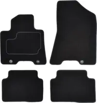 Covorase auto (set, velur, 4 bucati, culoare negru) HYUNDAI TUCSON dupa 2015