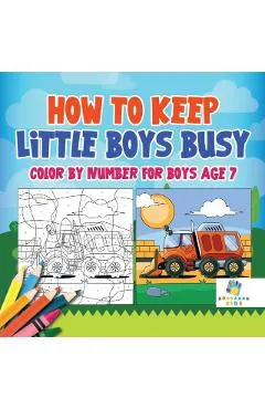 How to Keep Little Boys Busy - Color by Number for Boys Age 7