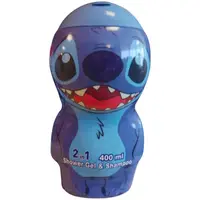 Gel de Dus si Sampon Air Val Stitch, Figurina 2D, 400 ml