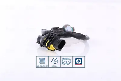 Comutator presiune aer conditionat potrivit VOLVO FH, FH II D13A400-D13H440 09.05