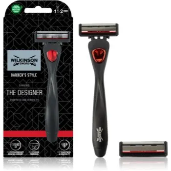 Wilkinson Sword Barber's Style The Architect aparat de ras + rezervă 2 pc