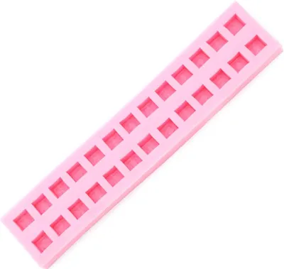 Mold din silicon (formă) Em Art – Cuburi alfabetice, 254 x 52 x 19 mm