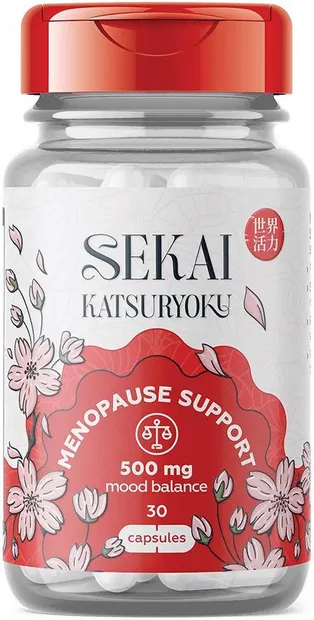Menopause Support, 30 capsule, Sekai Katsuryoku