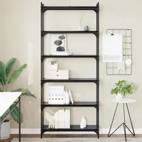 vidaXL Bibliotecă 6 niveluri 80 x 30 x 188 cm Lemn prelucrat