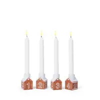 Sfeșnic pentru advent din ceramică Gingerbread – Kähler Design