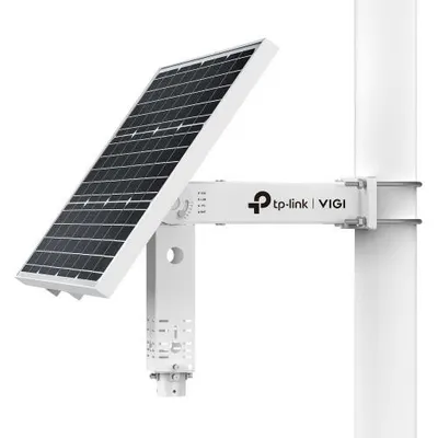 Panou fotovoltaic SP9030, 90W + Acumulator 31.02Ah/10.8V pentru camere TP-LINK VIGI, Unghi ajustabil, 3× Porturi DC Output, modu