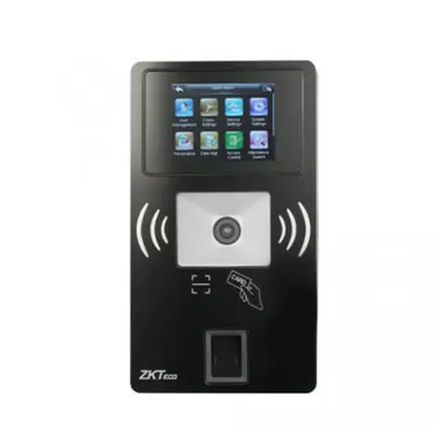 Controler de acces biometric IP ZKTeco ACO-BR1200S-FB-1, ecran 2.8 inch, amprenta, card EM, cod de bare