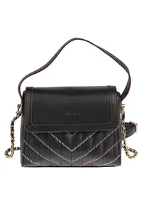 Geanta de dama Elsa - 21x58x17 - Negru