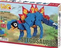 Constructor pentru copii 6 în 1 LaQ Dinosaur World - Stegosaurus, 304 piese