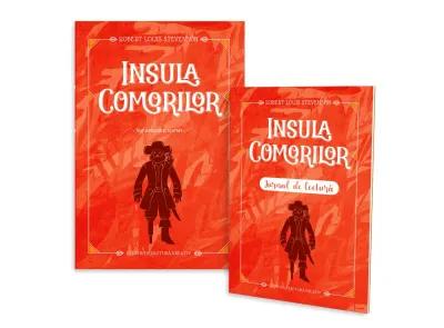 Insula comorilor cu jurnal de lectura, Robert Louis Stevenson