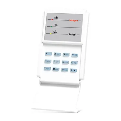 Tastatura de partitie Satel INT-S-BL, buzzer, LED, 1 partitie