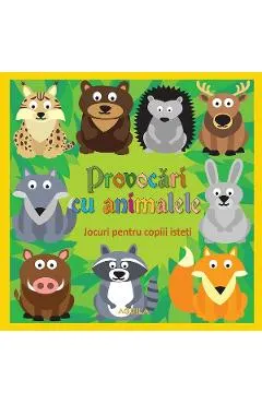 Provocari cu animalele. Jocuri pentru copiii isteti