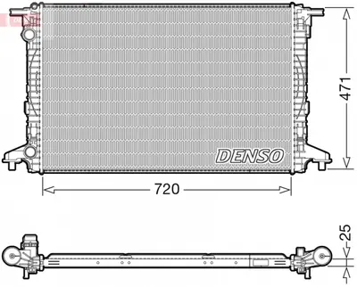 Radiator motor potrivit AUDI A4 B9, A5, Q5, Q7 1.4 2.0 2.0D