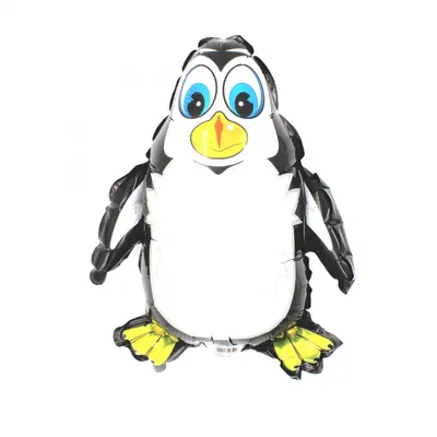 Balon zoo pentru copii Pinguin alb