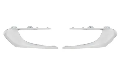 Ornament grila fata Stanga/Dreapta Fata potrivit PEUGEOT 308 II 2013-2017 - (set; plastic; crom; ALLURE)