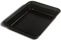 Tava cuptor Vanora VN-SL-2006, 37.5 X 25.5 X 5 cm (Negru)