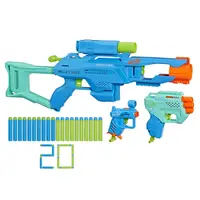 Blastere Nerf Elite 2.0 – Tactical Pack, 3 bucăți, cu 20 de săgeți