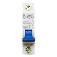 Intrerupator automat monopolar RITONI BRT 4.5kA MCB 25/1/C 25A