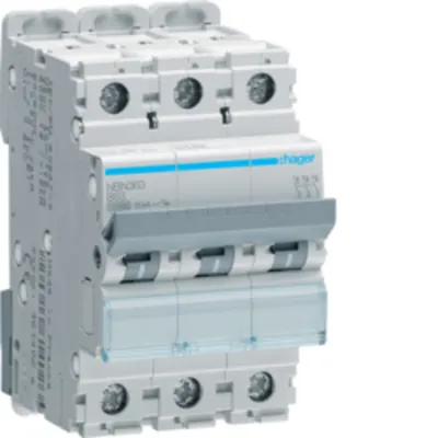 Disjunctor 3P, 63A, 10kA, B, 3M