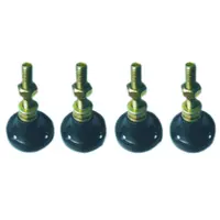 Set 4 picioare pentru rack 19