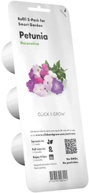 Semințe Click and Grow - Petunia, 3 rezerve