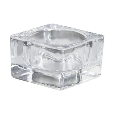 Suport din Sticla Bolsius pentru Lumanari Pastila Max 42 x 75 mm