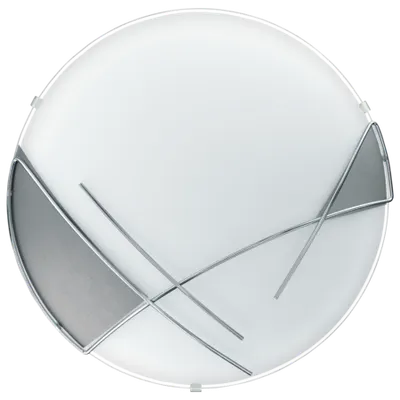 Lampa tavan/perete RAYA alb, chrome 220-240V,50/60Hz IP20