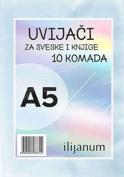 Copertă Ilijanum - A5, transparentă, 10 buc