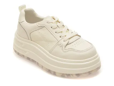 Pantofi sport GRYXX albi, 8531, din piele naturala
