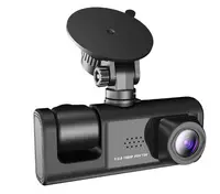 Camera Auto Dvr de Bord Full Hd 1080p Camp Vizual Ultra Larg de 170 grade Ecran Lcd 3 Lentile