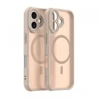 Husa MagSafe pentru Apple iPhone 17, Techsuit, HaloFrost II, Aurie