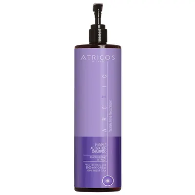 Șampon pentru Păr Blond și Alb cu Extract de Coacăze Negre Articos Purple Activator Shampoo, 1000 ml