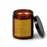 Lumânare parfumată din ceară de soia Ambre Encens - Ambră și Tămâie - Default Title