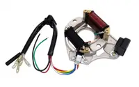 Stator aprindere ATV moto 50-110 cc, 2 bobine+cititor