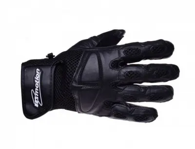 Manusi moto WM piele textil , culoare negru , marime L