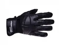 Manusi moto WM piele textil , culoare negru , marime XL