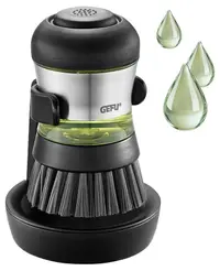 Perie pentru spălat vase GEFU - Swift, cu dispenser și suport