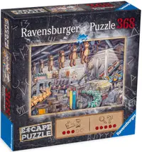 Puzzle-ghicitoare Ravensburger din 368 de piese - Fabrică de jucării