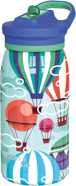 Sticlă termică Quokka Kids - Pop, Baloons, 445 ml