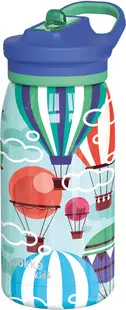 Sticlă termică Quokka Kids - Pop, Baloons, 445 ml