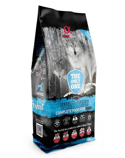 ALPHA SPIRIT Hrana uscata completa pentru caini Wild Fish 12 kg
