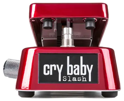 Pedală Wah-Wah Dunlop - SW95 Slash Signature Cry Baby, roșu metalic