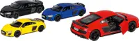Jucărie pentru copii Goki - Cărucior de metal, Audi R8 Socre, asortiment