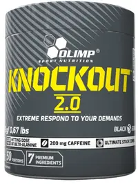 Knockout 2.0, punch de citrice, 305 g, Olimp