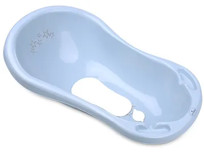 Cadă pentru copii cu scurgere Lorelli - Little stars, 84 cm, albastru