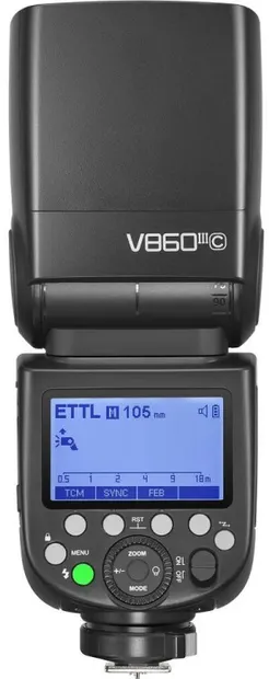 Blițul camerei Godox - Ving V860IIIC TTL, 76Ws, pentru Canon