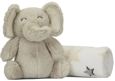 elefant albastru Lorelli - Nappy, 90 х 75 cm, elefant bej