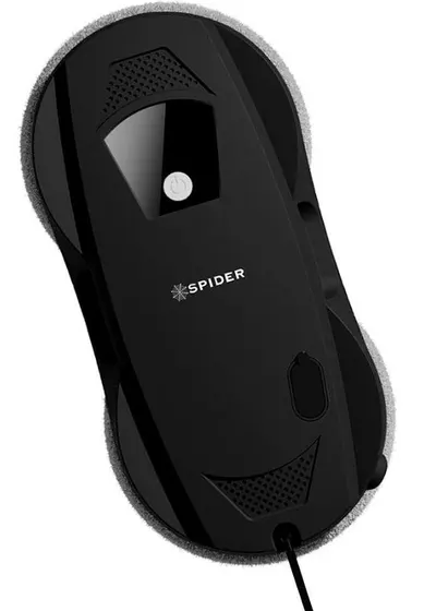 Robot curatare geamuri Spider - Spray 1, negru