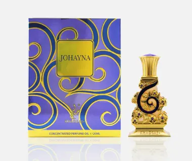 Ulei de Parfum Concentrat Khadlaj Johayna Purple, Unisex, 20 ml